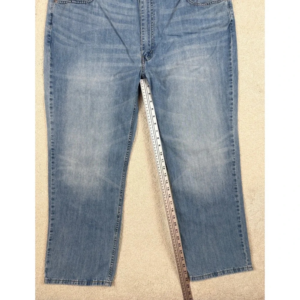 Levis 569 Mens Loose Straight Baggy Workwear Jeans Blue 44x32 Actual 42x29 #1468